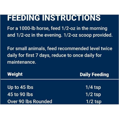 Finish Line Ultra 99.9% Pure MSM Joint Support Powder For Horses
