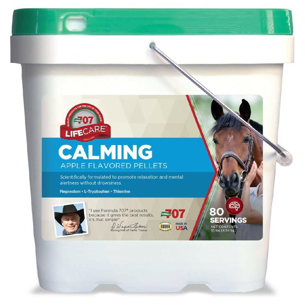 Formula 707 Calming Apple Flavored Pellet Supplement for Horses