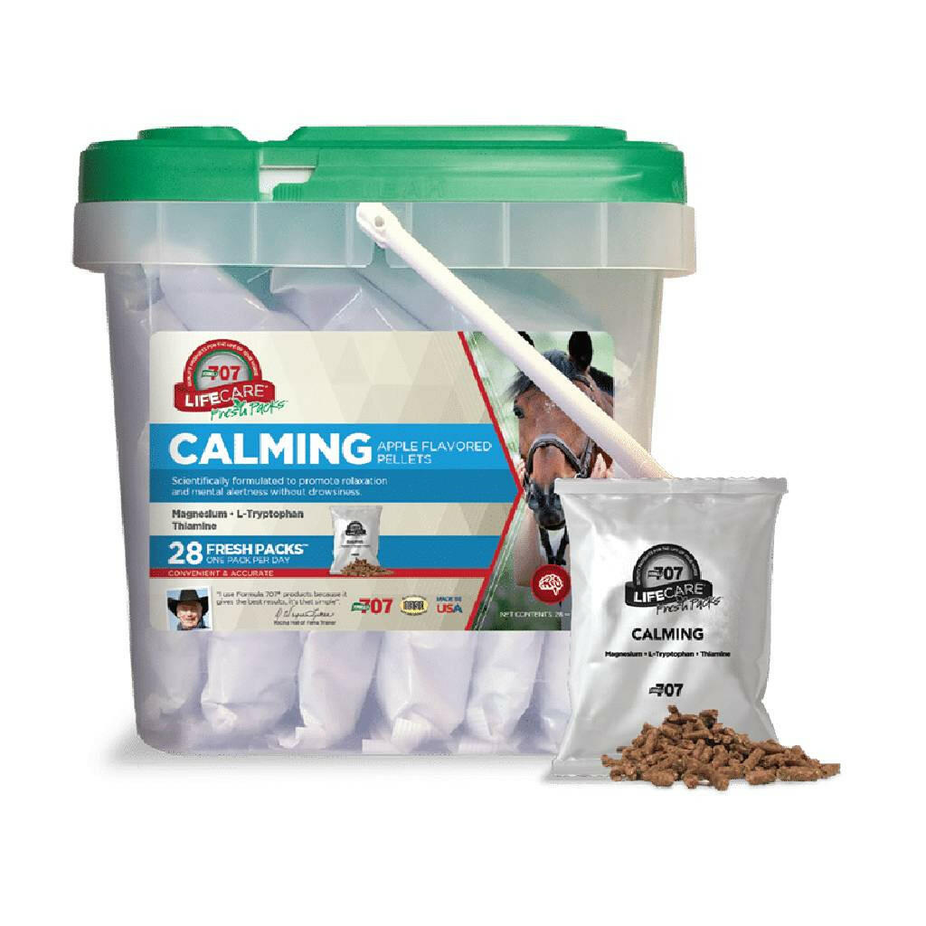 Formula 707 Calming Pellets Daily Fresh Packs For Horses (28 Day Supply)