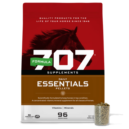 Formula 707 Daily Essentials Vitamins & Minerals Supplement for Horses