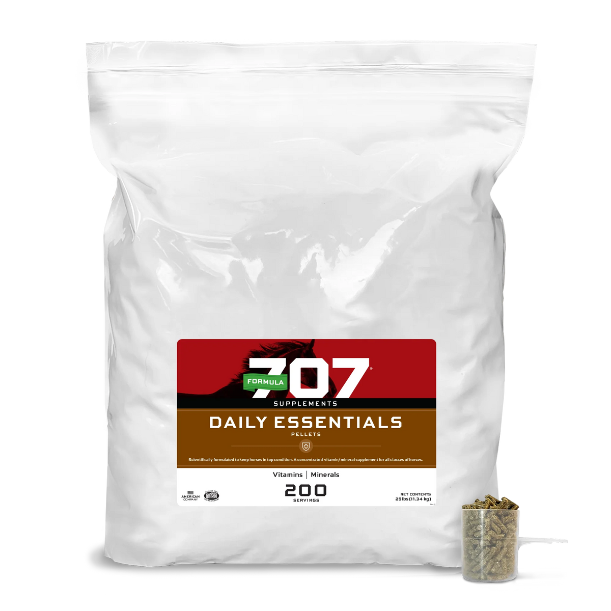 Formula 707 Daily Essentials Vitamins & Minerals Supplement for Horses