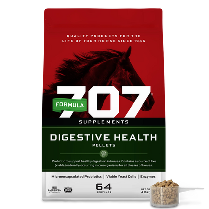 Formula 707 Digestive Health Horse Supplement Pellets