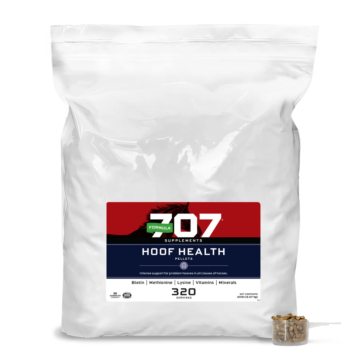 Formula 707 Hoof Health Pellets Supplement For Horses