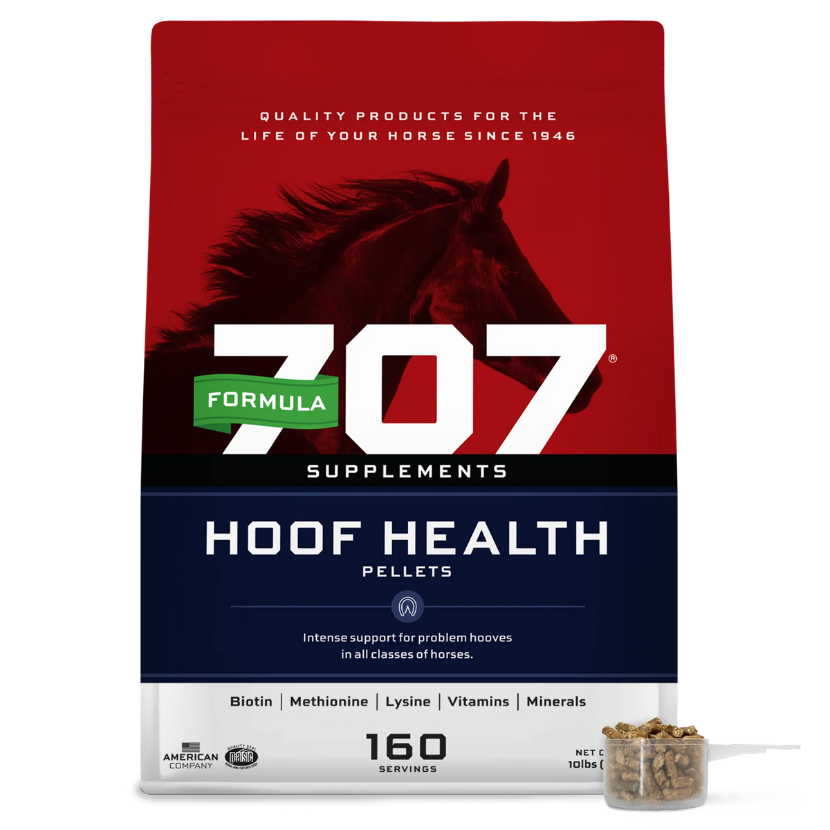 Formula 707 Hoof Health Pellets Supplement For Horses