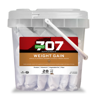 Formula 707 Weight Gain Daily Fresh Packs Horse Supplement (28 Day Supply)