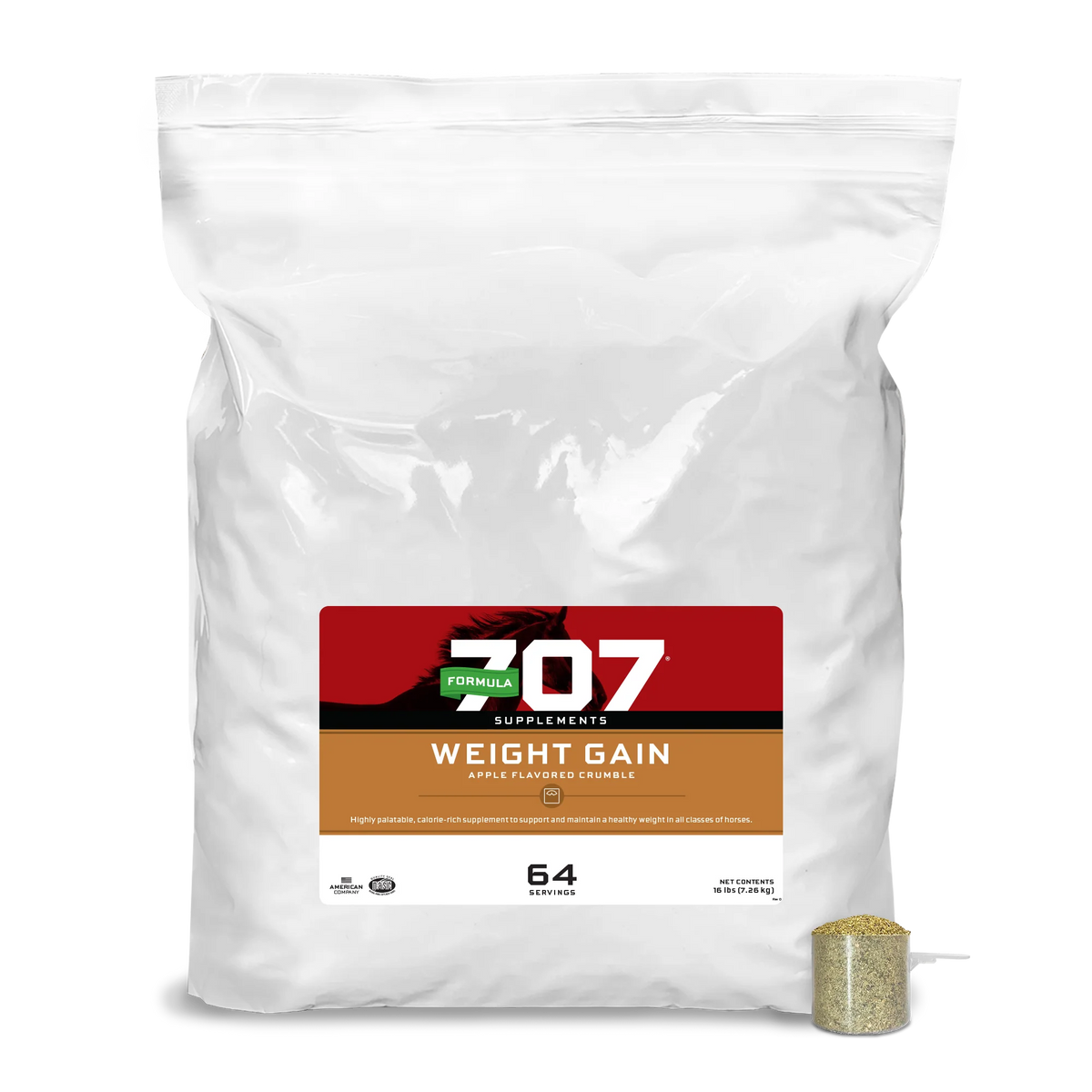 Formula 707 Weight Gain Supplement for Horses