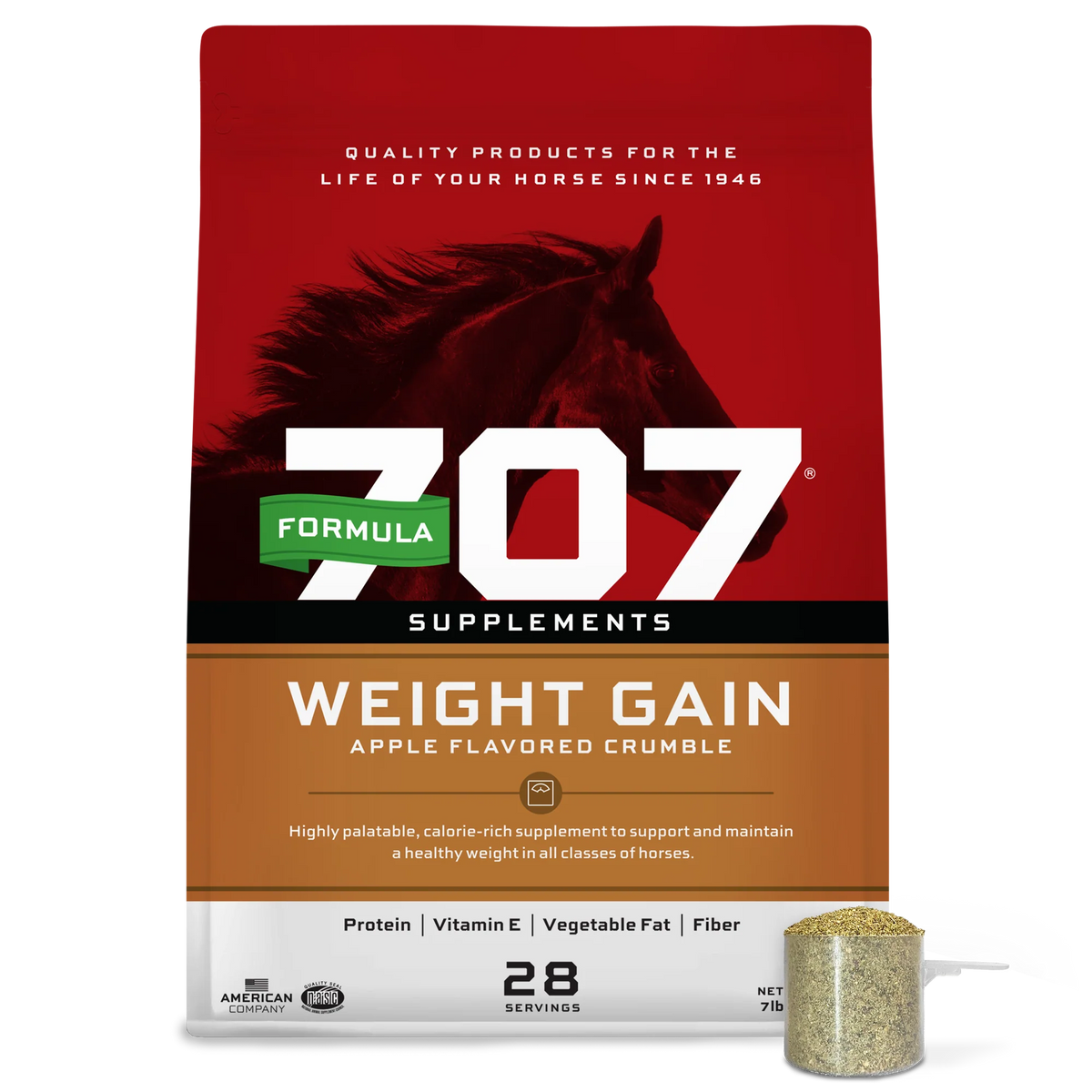 Formula 707 Weight Gain Supplement for Horses