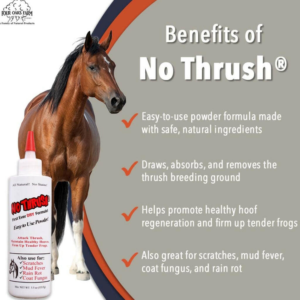 Four Oaks Farm No Thrush Dry Formula For Horses