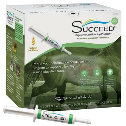 Freedom Health Succeed Digestive Conditioning Program Oral Paste For Horses (27g x 30 syringes)