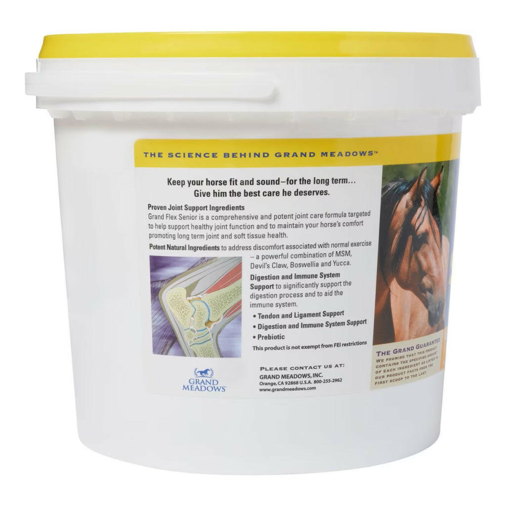 Grand Flex Senior Joint Supplement for Horses & Dogs 3.75 LB