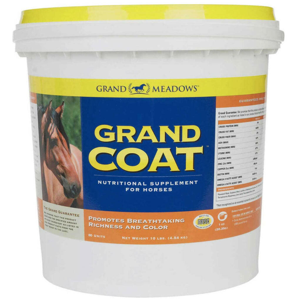 Grand Meadows Grand Coat Nutritional Support for Horses
