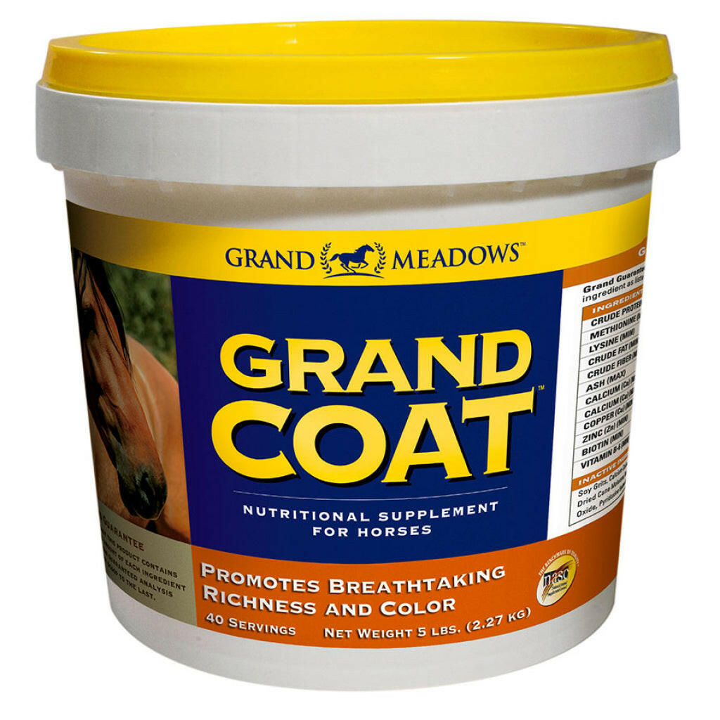 Grand Meadows Grand Coat Nutritional Support for Horses