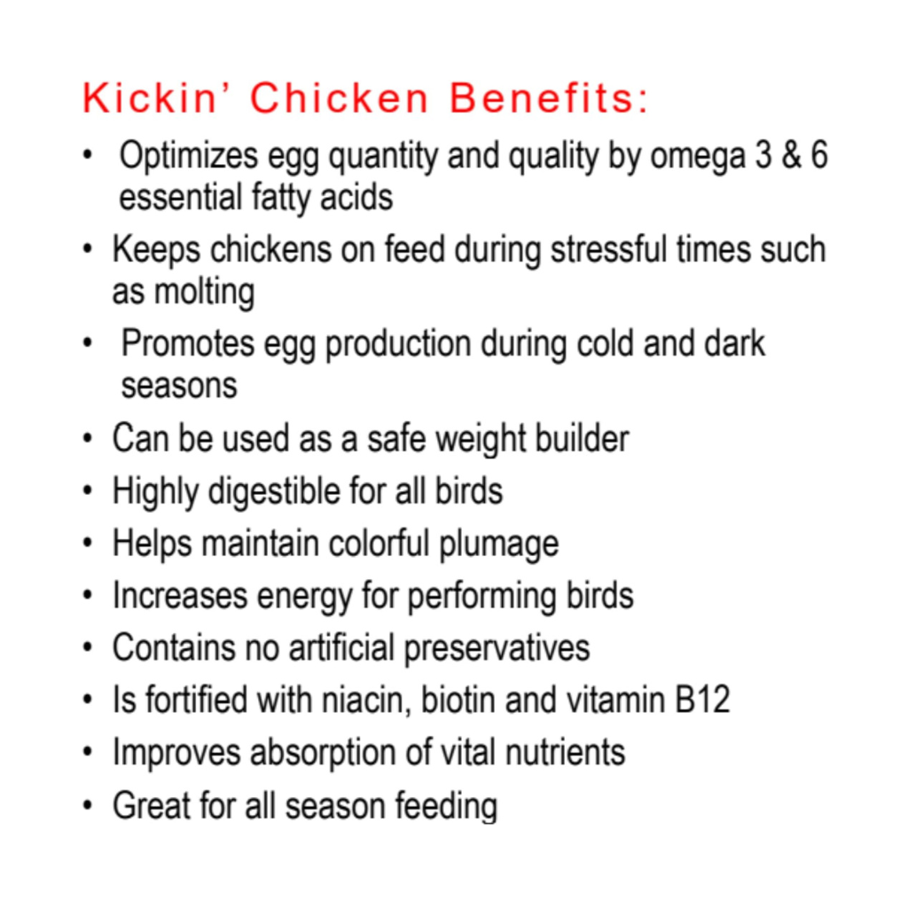 Healthy Coat Kickin Chicken Feed Supplement