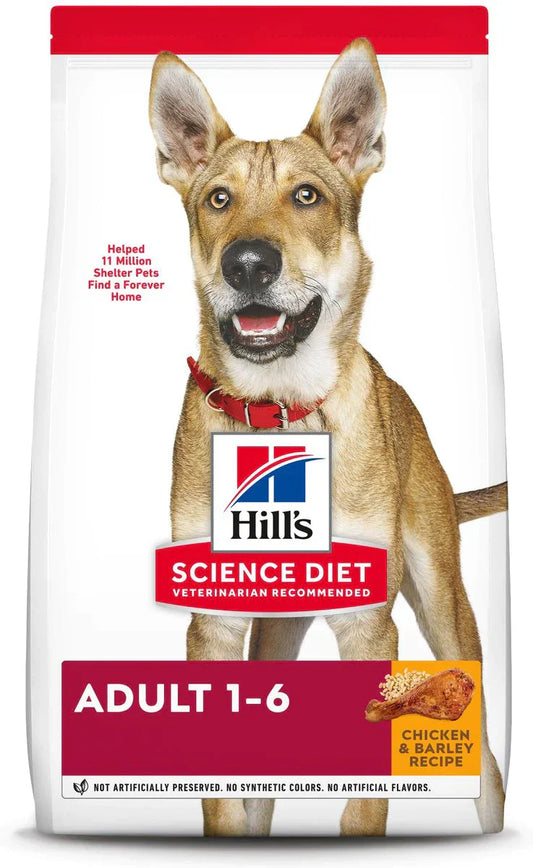 Hill's Science Diet Adult Dry Dog Food Chicken & Barley Recipe