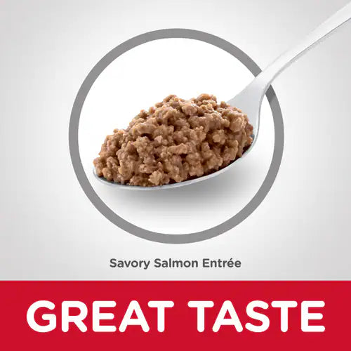 Hill's Science Diet Adult Savory Salmon Entrée Canned Cat Food (5.5 oz x 24 cans)
