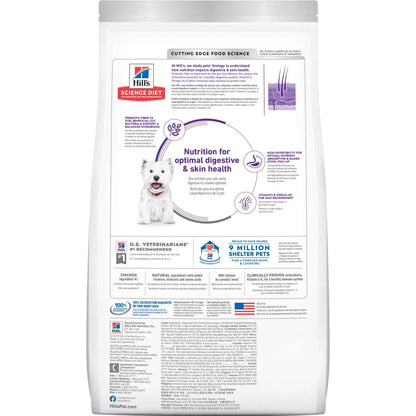 Hill's Science Diet Adult Sensitive Stomach & Skin Small Bites Chicken Recipe Dry Dog Food