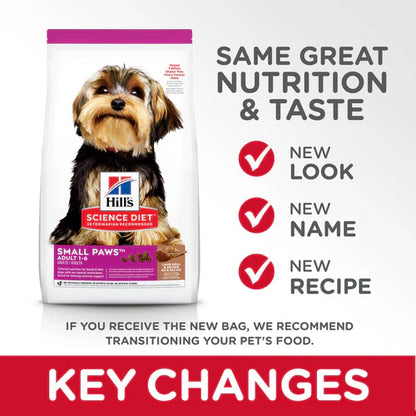 Hill's Science Diet Adult Small & Mini Lamb Meal & Brown Rice Recipe Dry Dog Food, 4.5 lb bag