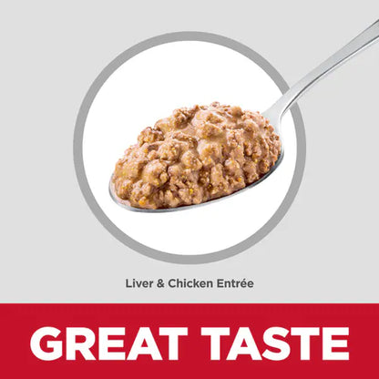 Hill's Science Diet Kitten Canned Cat Food, Liver & Chicken Entrée (2.9 oz x 24 cans)