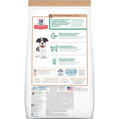 Hill's Science Diet Puppy Chicken Recipe with No Corn, Wheat or Soy Dry Dog Food