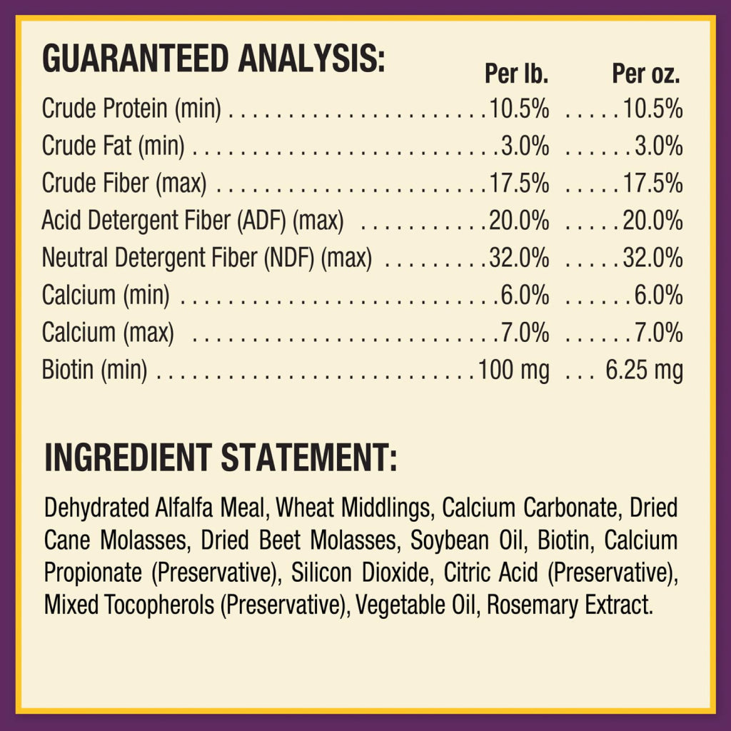Horse Health Products Vita-Biotin Cumbles Hoof Supplement for Horses (3 lb)