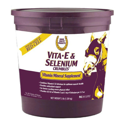 Horse Health Products Vitamin-E & Selenium Crumbles Horse Supplement