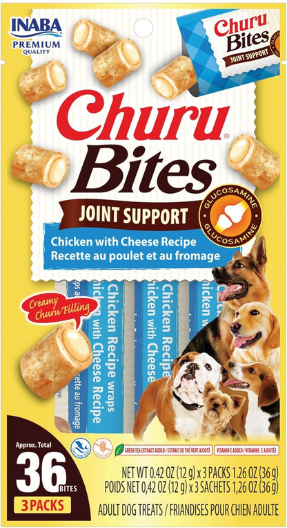Inaba Churu Bites Joint Support Dog Treats (3 packs)