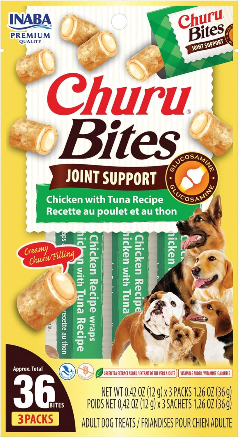 Inaba Churu Bites Joint Support Dog Treats (3 packs)
