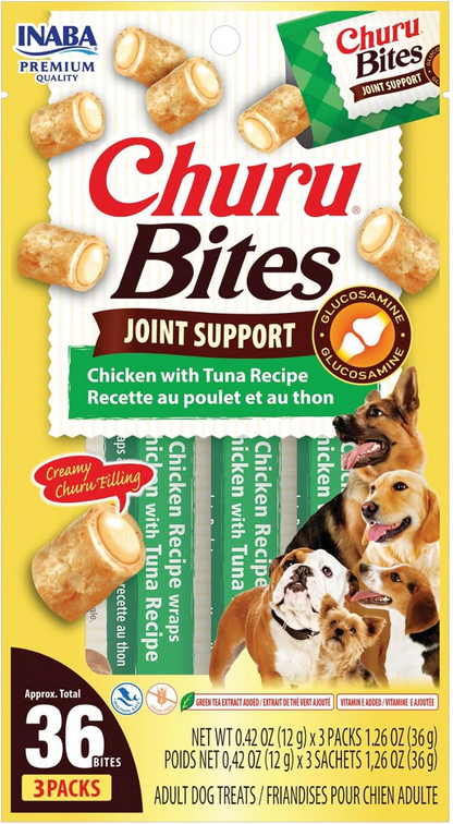 Inaba Churu Bites Joint Support Dog Treats (3 packs)