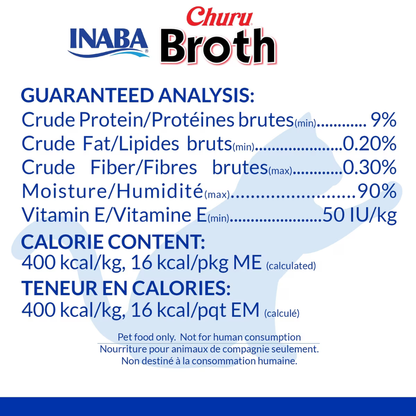 Inaba Churu Broth (1.4 oz x 12 pouches)