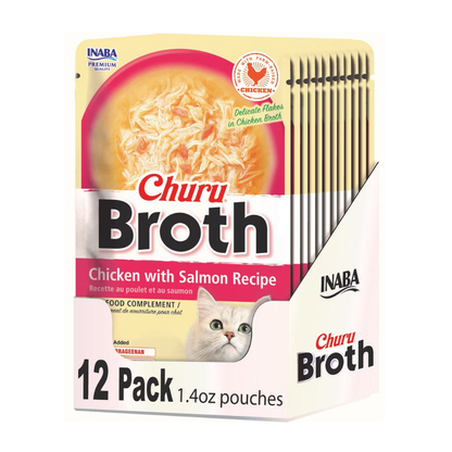 Inaba Churu Broth (1.4 oz x 12 pouches)