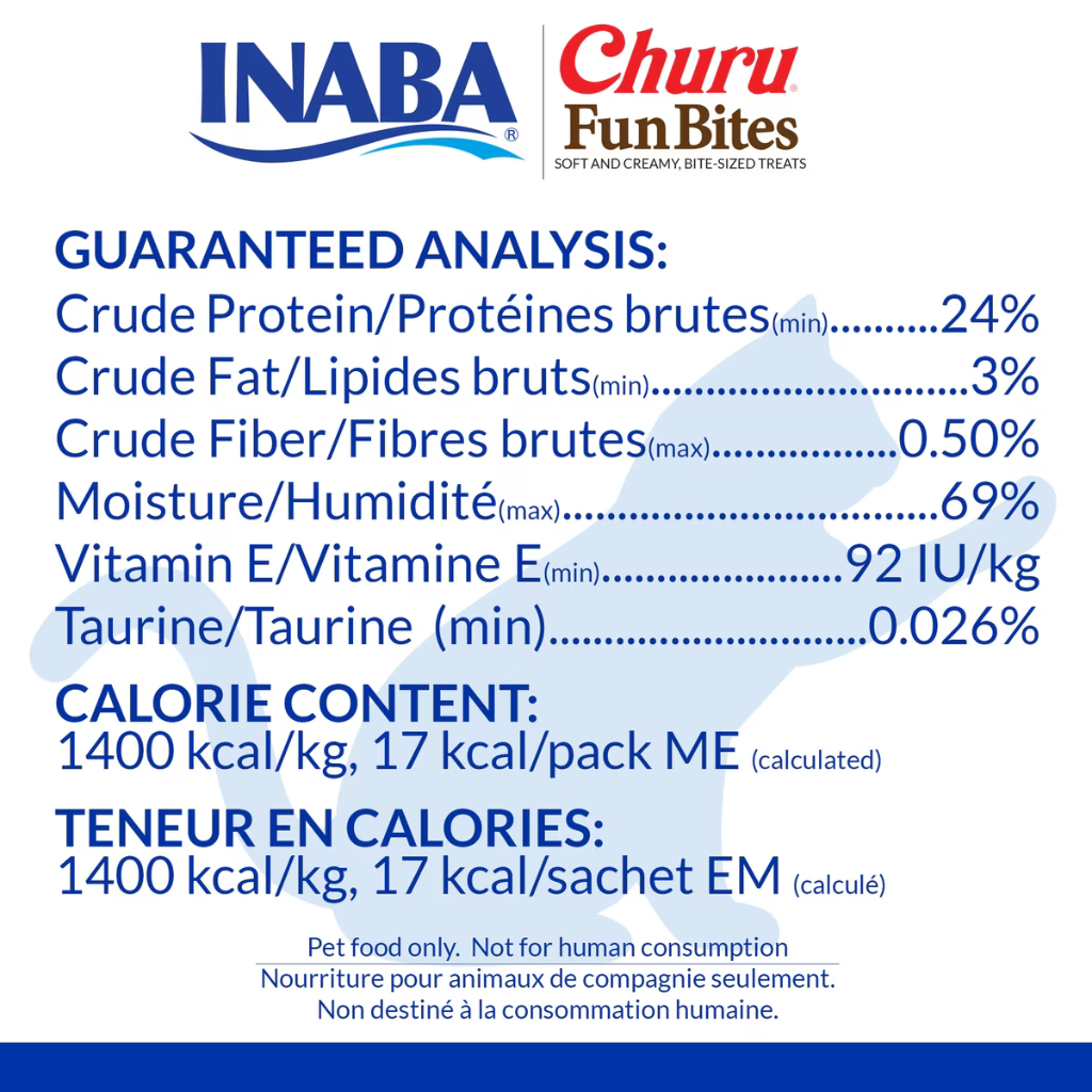 Inaba Churu Fun Bites Chicken Recipe Wraps Soft & Moist Cat Treats (3 packs)