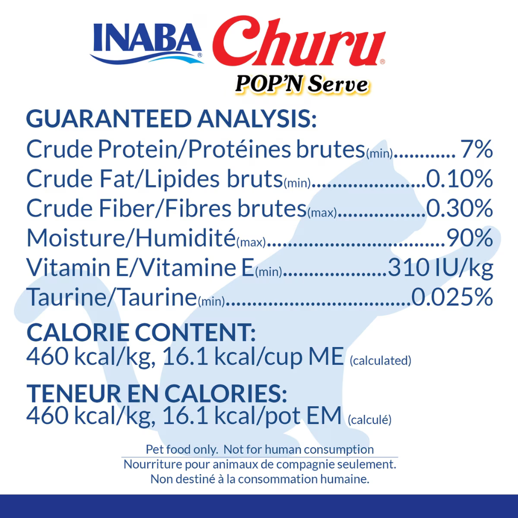 Inaba Churu Pop'n Serve Chicken with Scallop Grain-Free Lickable Cat Treats, 1.2-oz cup