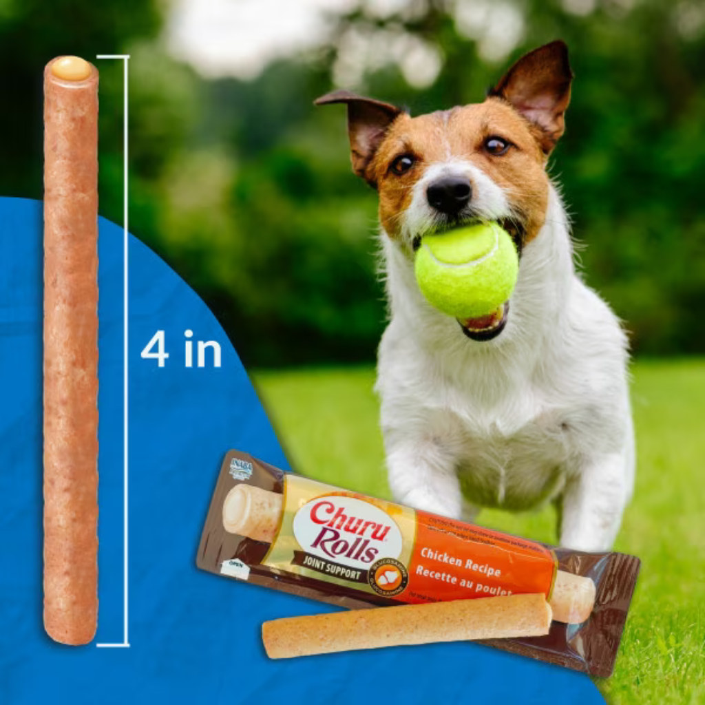 Inaba Churu Rolls Joint Support Dog Treats (3 sticks)