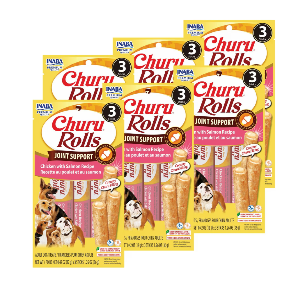 Inaba Churu Rolls Joint Support Dog Treats (3 sticks)