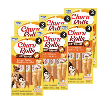 Inaba Churu Rolls Joint Support Dog Treats (3 sticks)