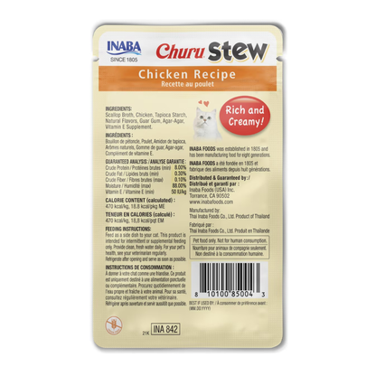 Inaba Churu Stew for Cats (1.4 oz x 12 puches)