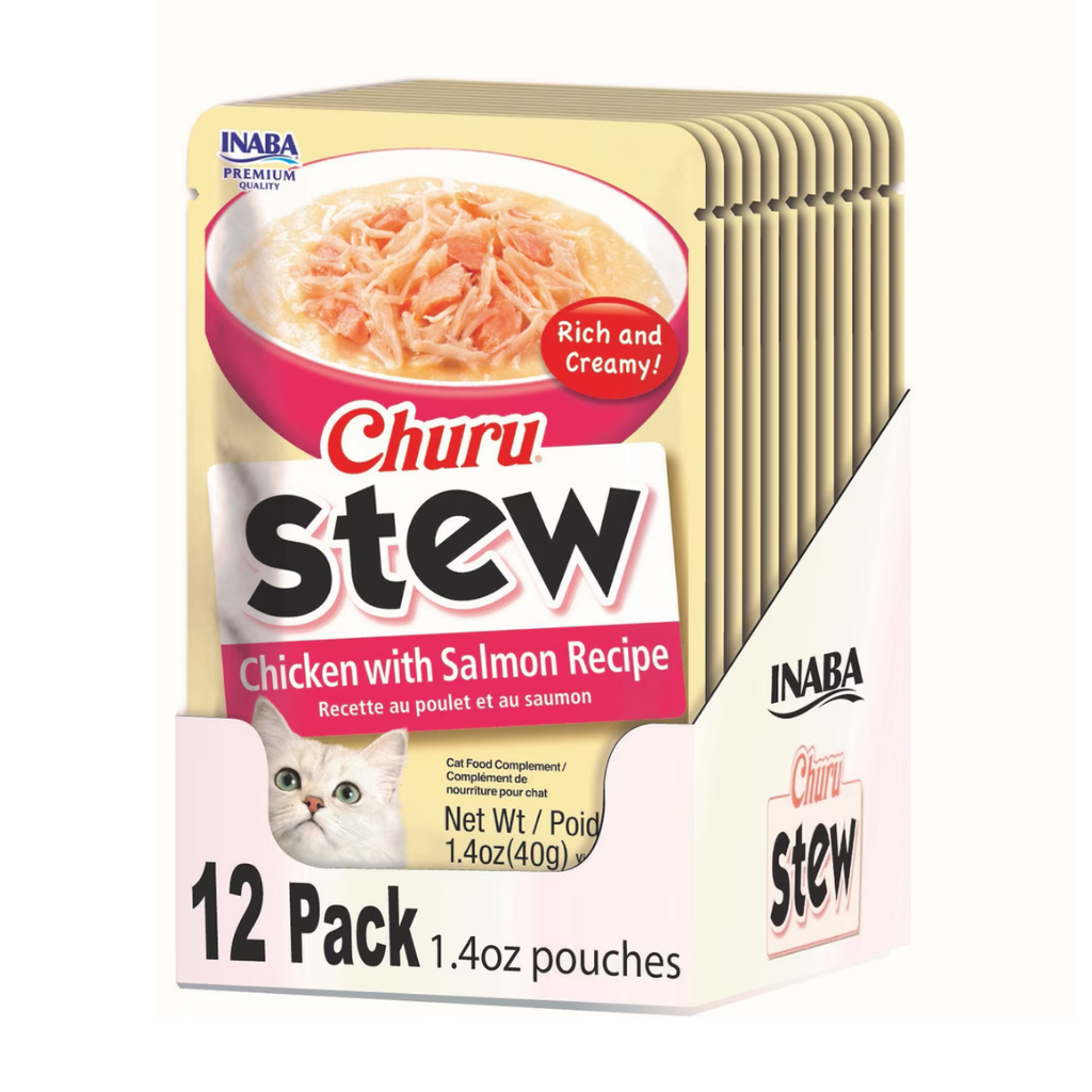 Inaba Churu Stew for Cats (1.4 oz x 12 puches)
