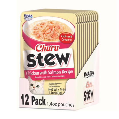 Inaba Churu Stew for Cats (1.4 oz x 12 puches)