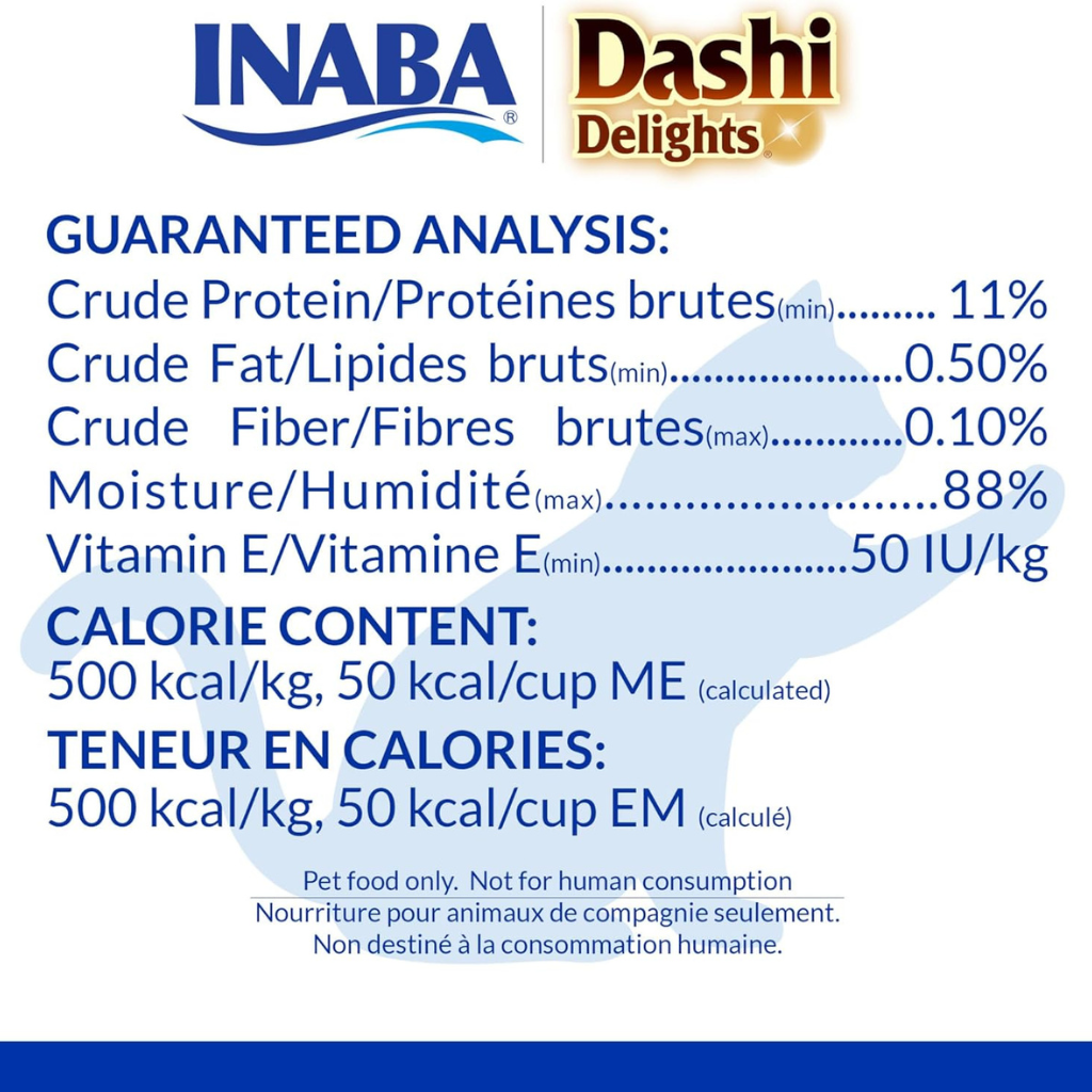 Inaba Dashi Delights Seafood Variety Pack in Broth Cat Food, 2.5-oz, pack of 12