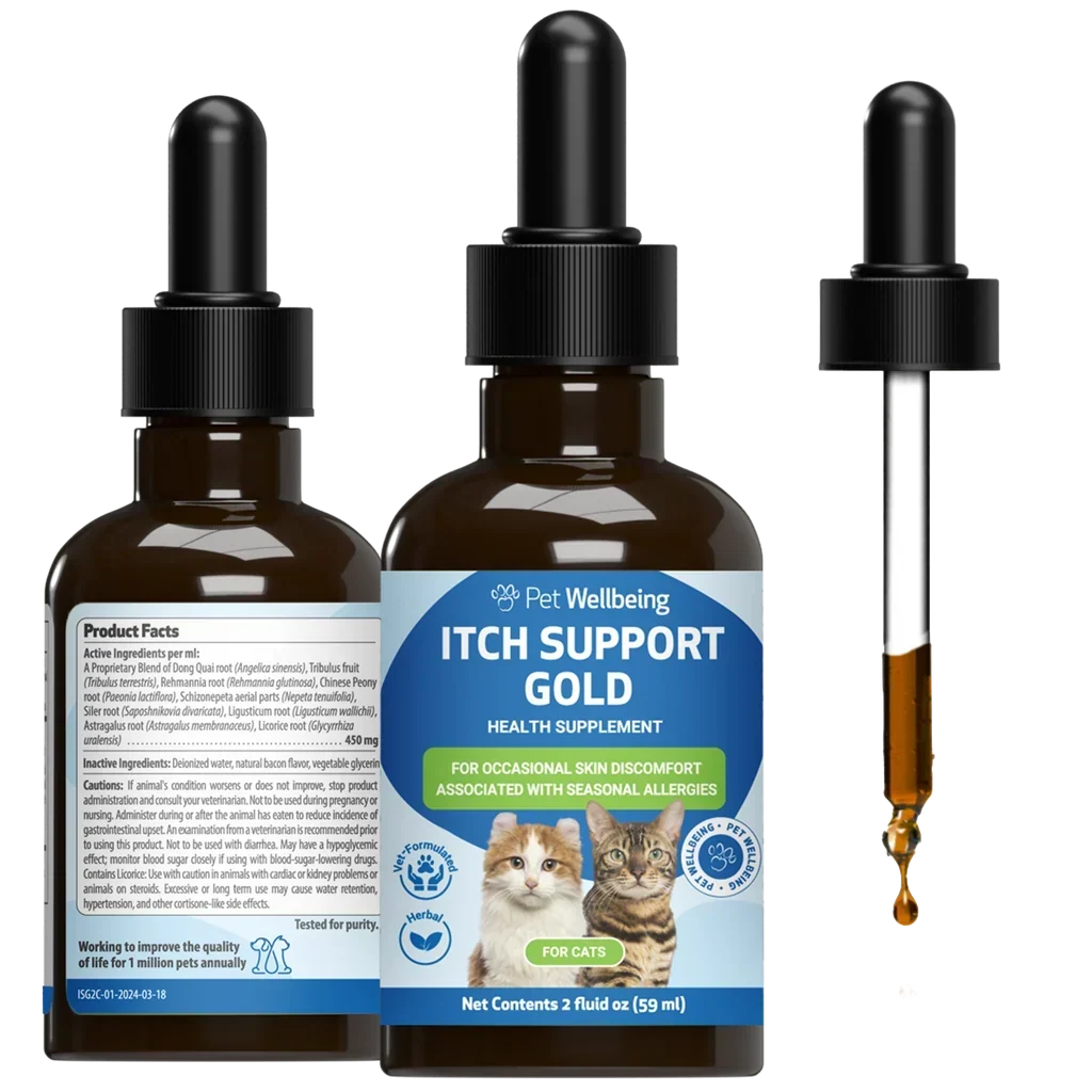 Itch Support Gold - For Allergy-Related Itch in Cats