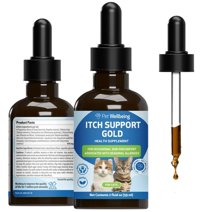 Itch Support Gold - For Allergy-Related Itch in Cats