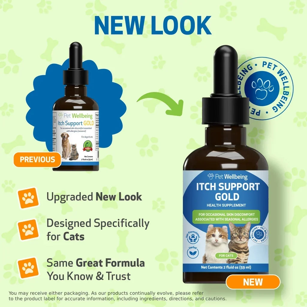Itch Support Gold - For Allergy-Related Itch in Cats