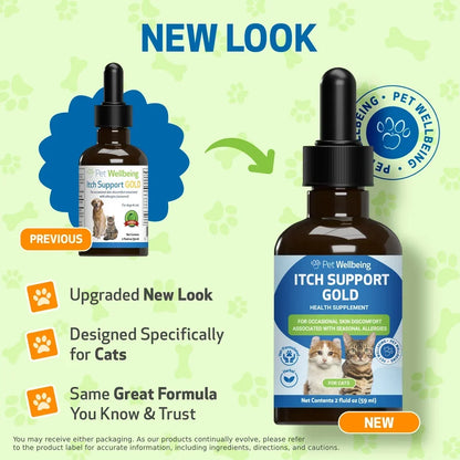 Itch Support Gold - For Allergy-Related Itch in Cats
