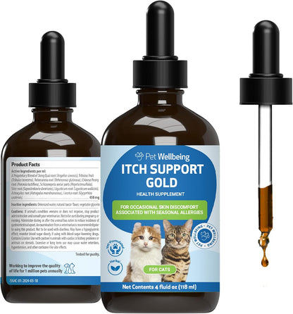 Itch Support Gold - For Allergy-Related Itch in Cats