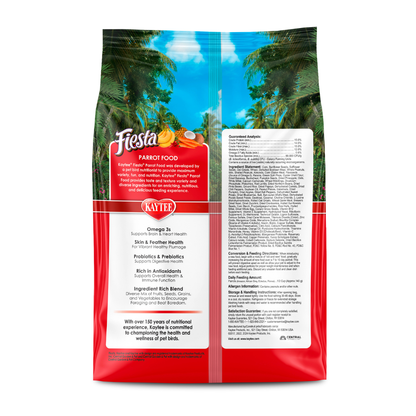 Kaytee Fiesta Parrot Bird Food