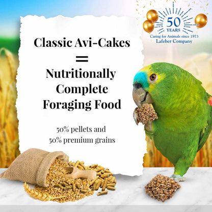 Lafeber Classic Avi-Cakes Parrot Treat (12 oz)