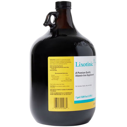 Lixotinic Vitamin-Iron Supplement for Horses Cats and Dogs (Gallon)