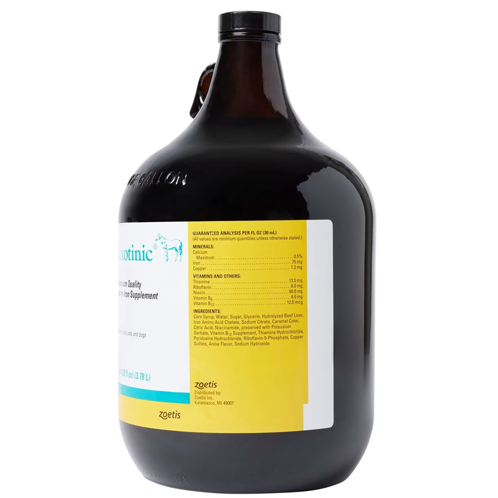 Lixotinic Vitamin-Iron Supplement for Horses Cats and Dogs (Gallon)