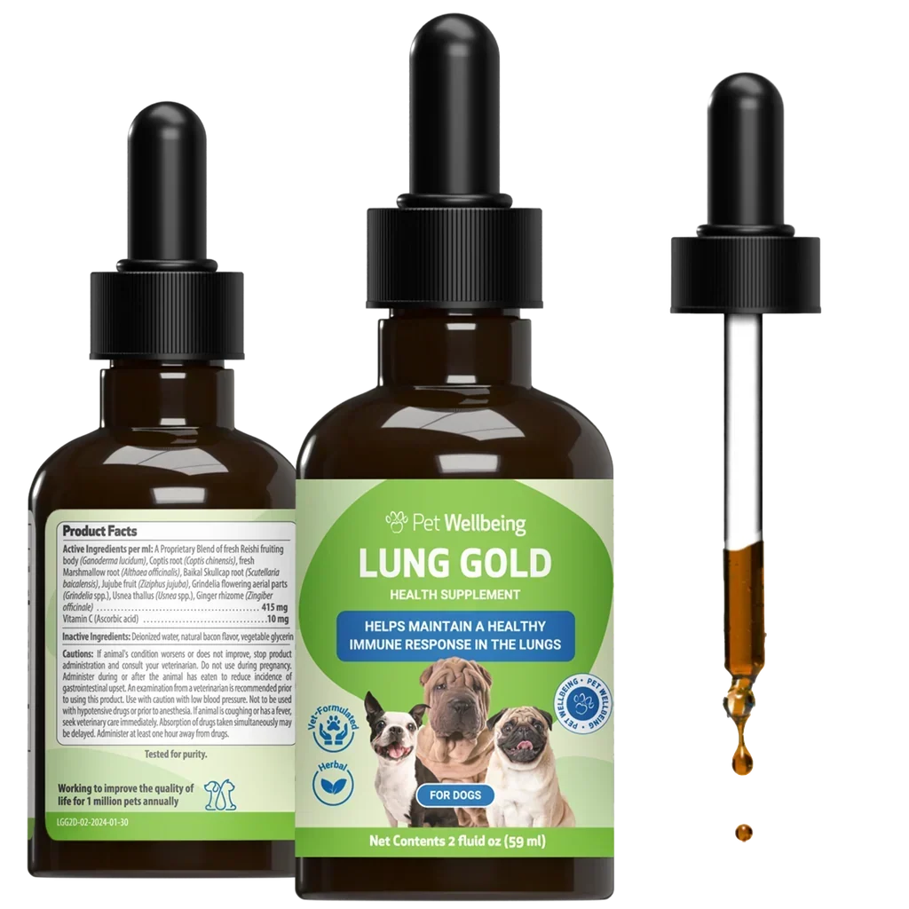 Lung Gold - Lower Respiratory Tract Support for Dogs