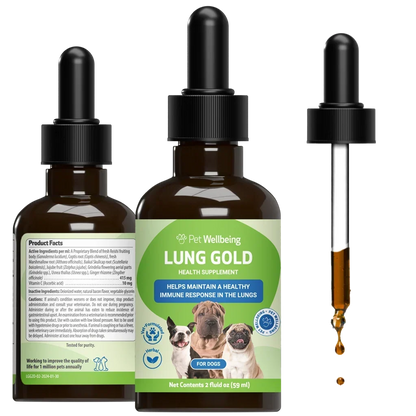 Lung Gold - Lower Respiratory Tract Support for Dogs